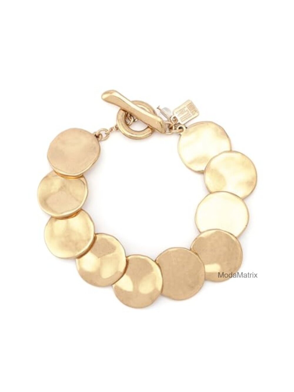 Heirloom Charm Bracelet with Toggle Closure - 7.5 Inch